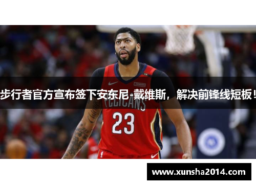 步行者官方宣布签下安东尼-戴维斯，解决前锋线短板！