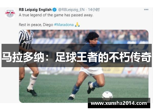 马拉多纳：足球王者的不朽传奇